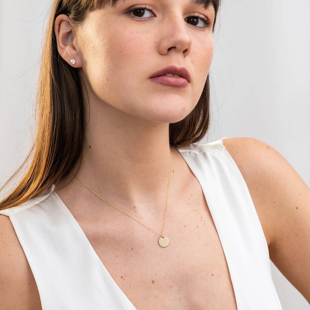10K Gold Initial Necklace | My Name 