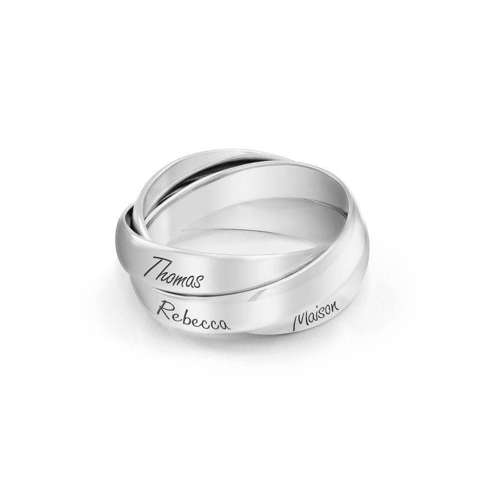 Charlize Russian Ring in Sterling Silver