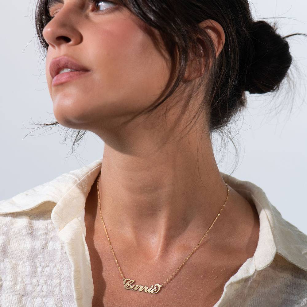 Personalized 14k Gold Name Necklace 