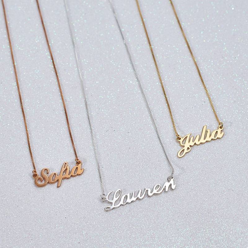18k Gold Plating | My Name Necklace Canada