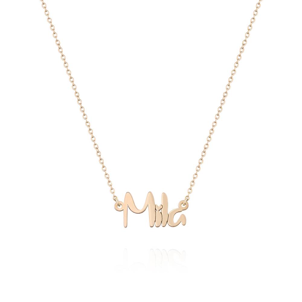 Charlotte Name Necklace in 14K Yellow Gold-1 product photo