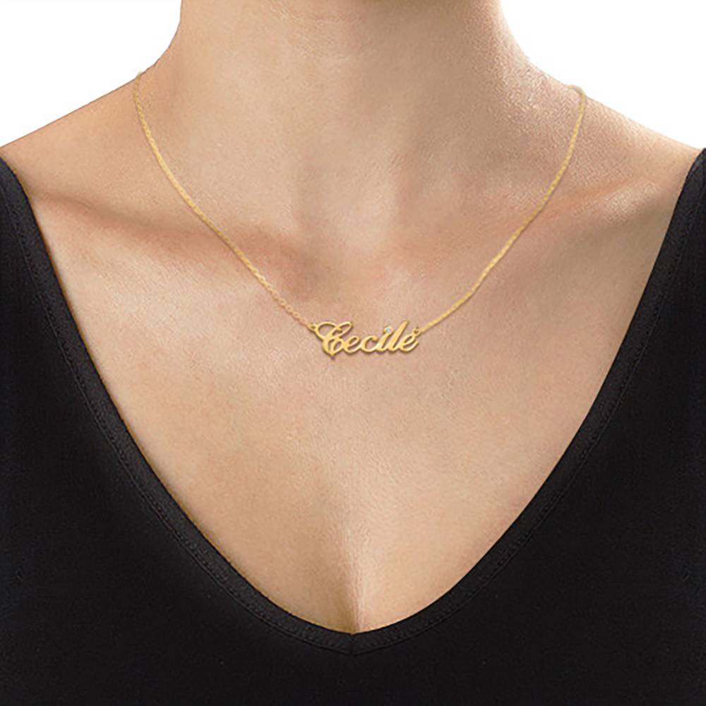 Personalised diamond hot sale name necklace