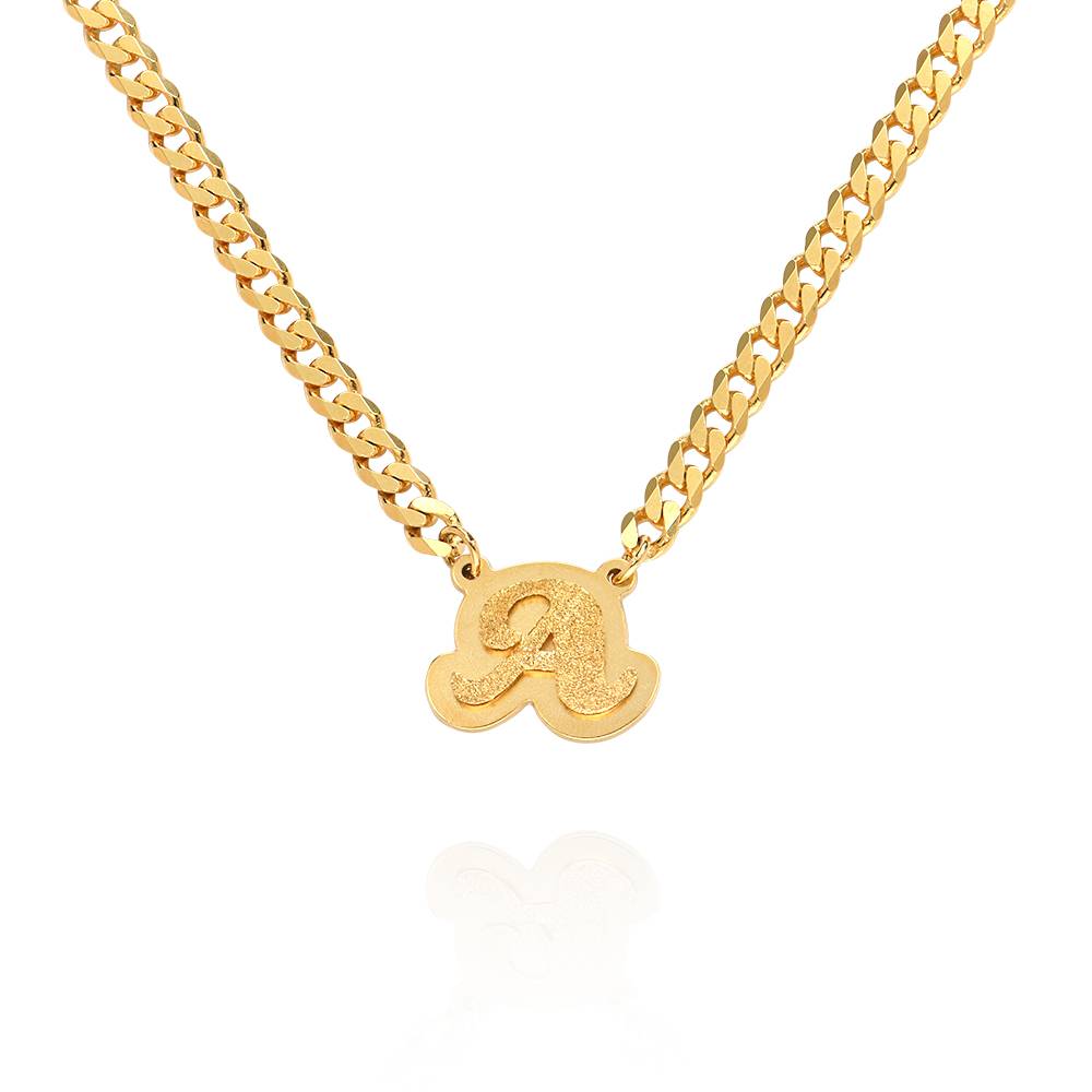 Brandi Double Plated Name Necklace in 18K Gold Vermeil-6 product photo