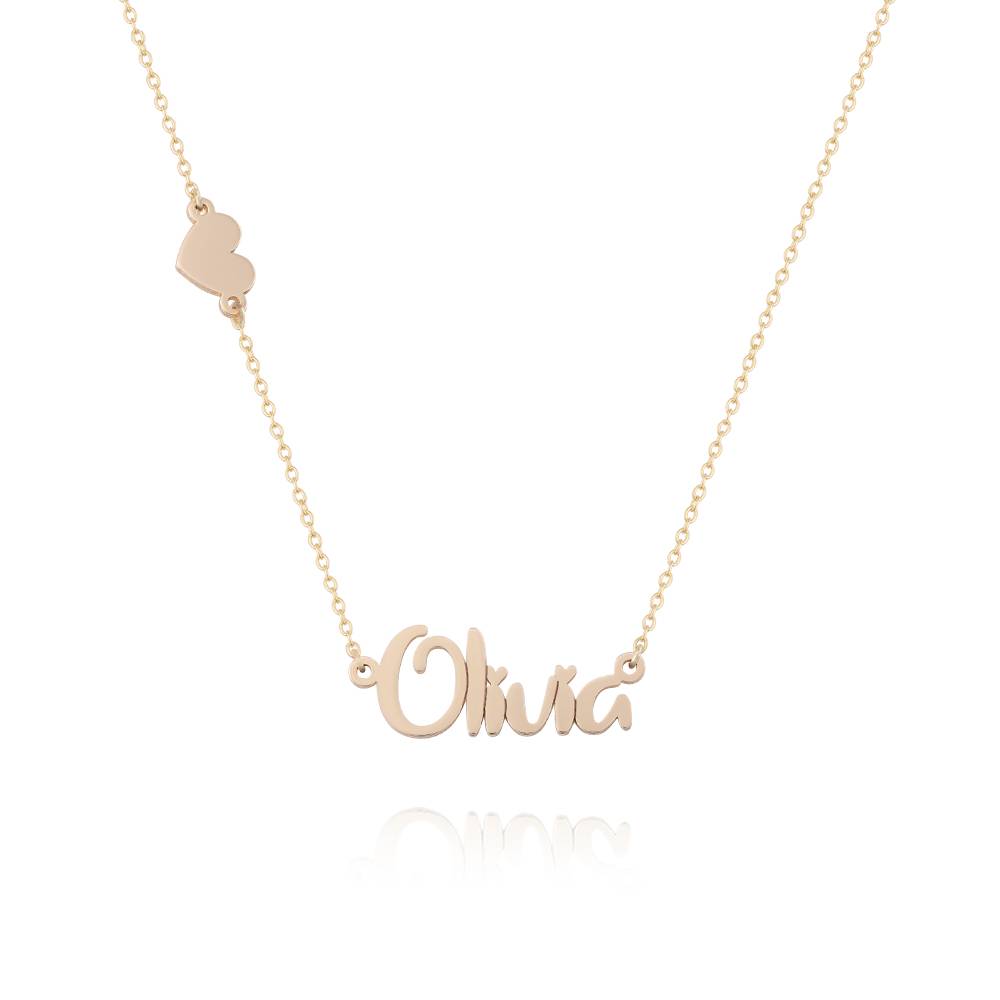Charlotte Name Necklace in 14K Yellow Gold-5 product photo