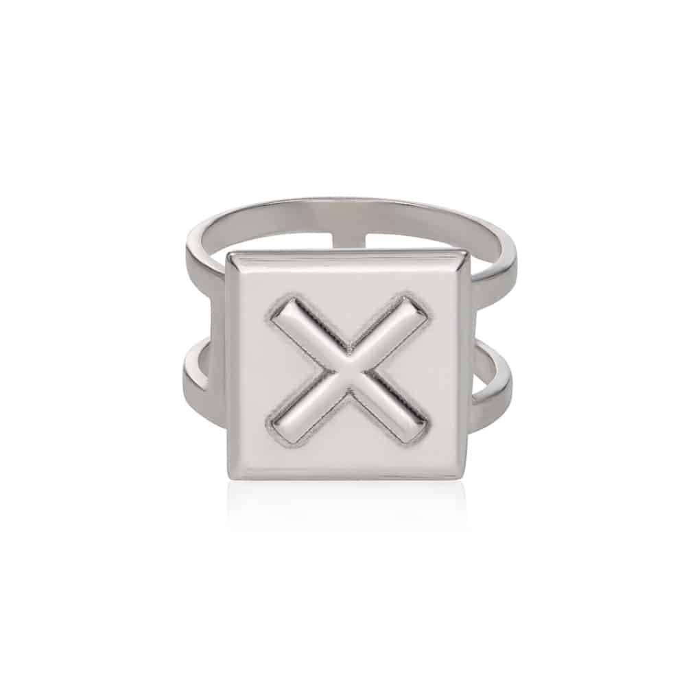 Cubic Ring in Sterling Silver product photo
