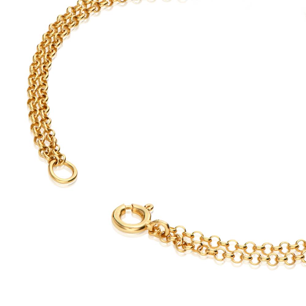 Lucy Russian Ring Bracelet in 18K Gold Vermeil-5 product photo