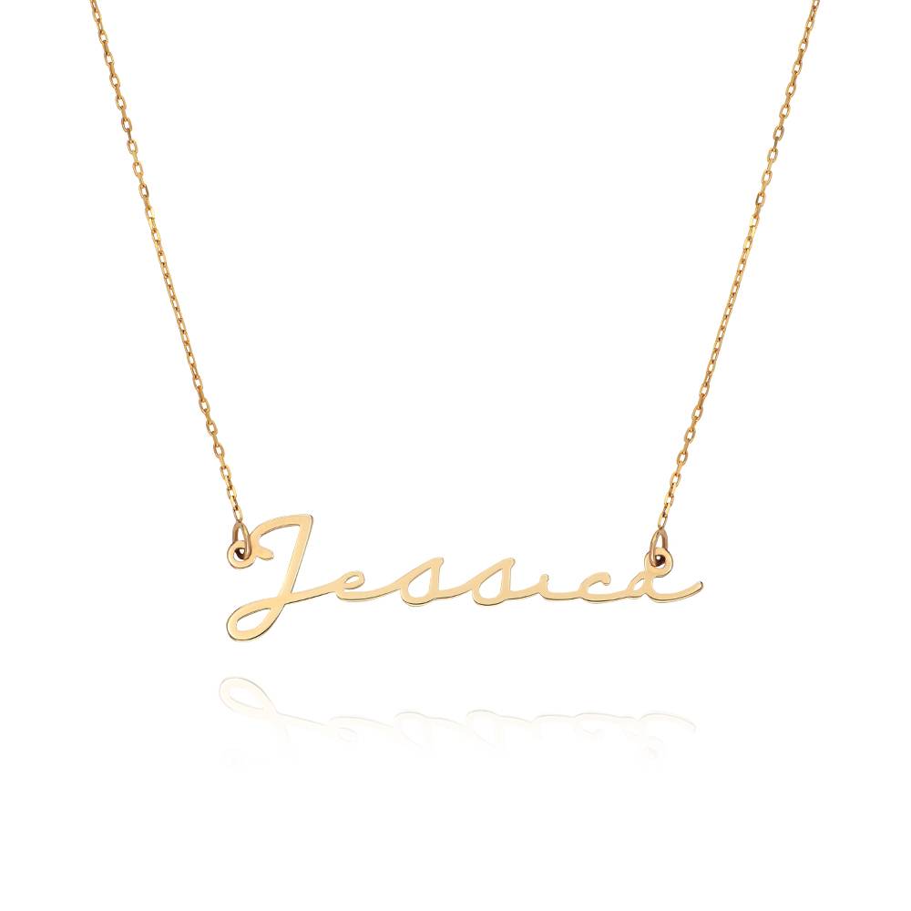 Signature Style Name Necklace - 10k Gold-1 product photo