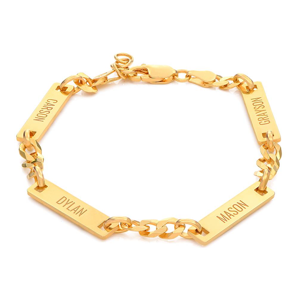 The Cosmos Bracelet for Men in 18K Gold Plating product photo