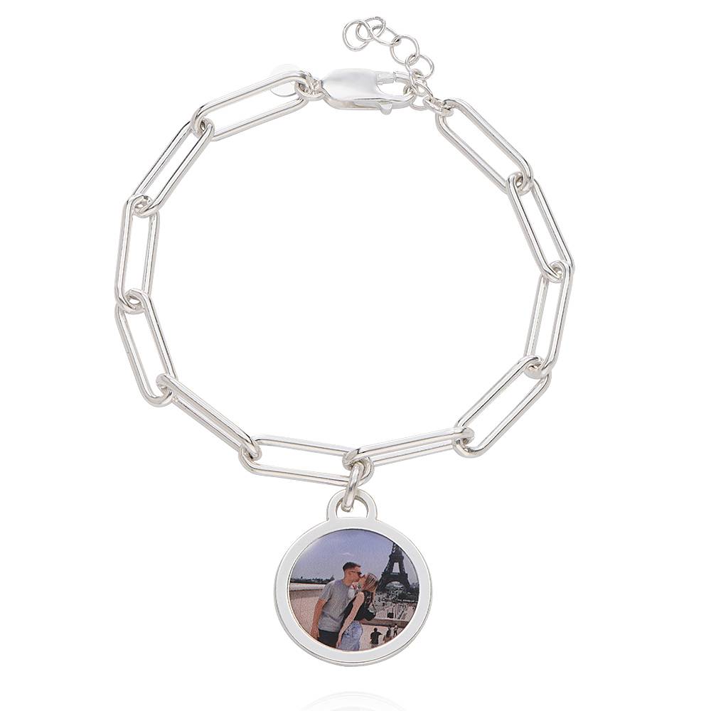 The Sweetest Photo Pendant Bracelet in Sterling Silver product photo
