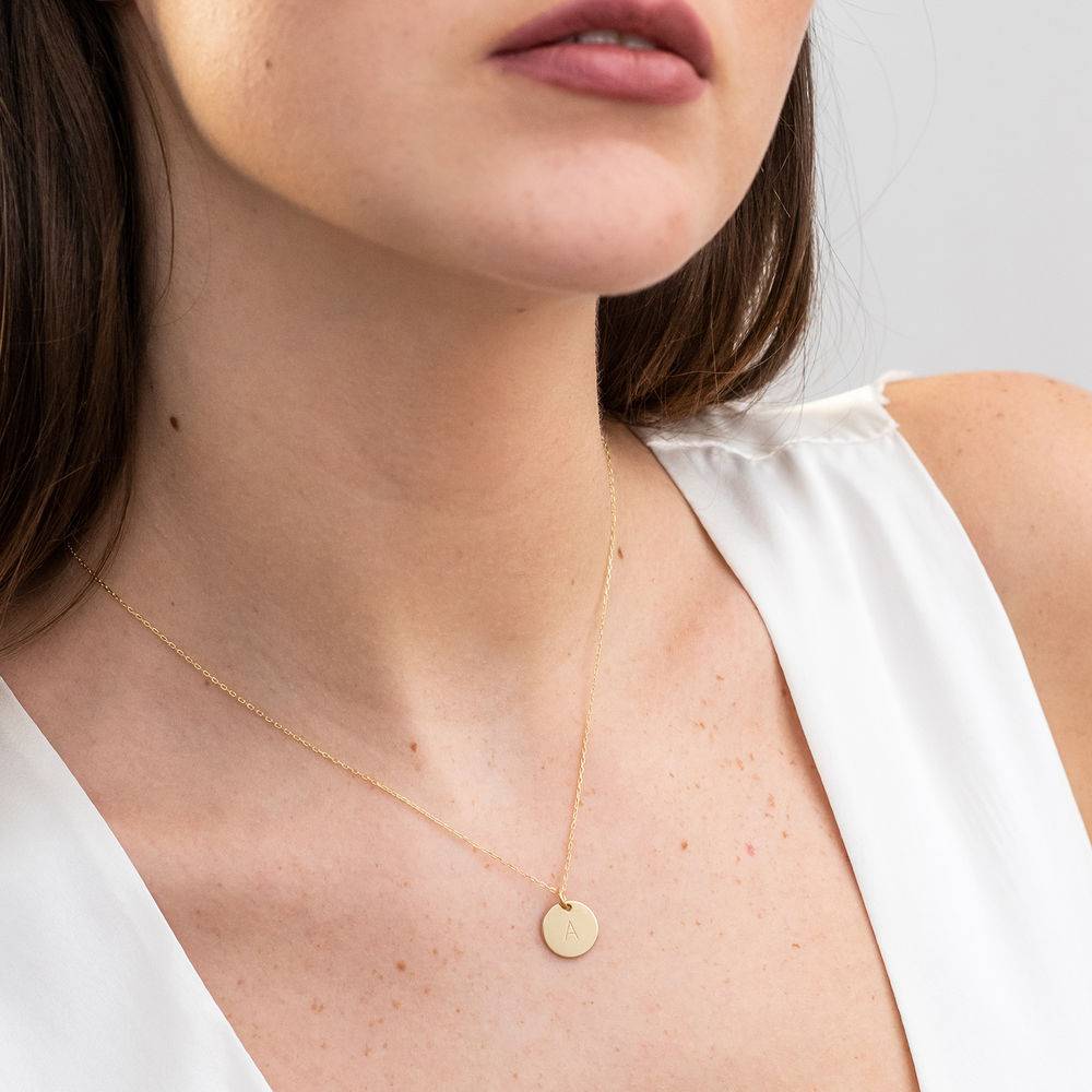 10K Gold Initial Necklace-1 product photo