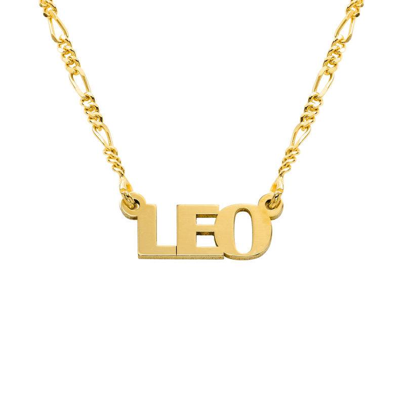 All Capital  Name Necklace in Gold Vermeil-1 product photo