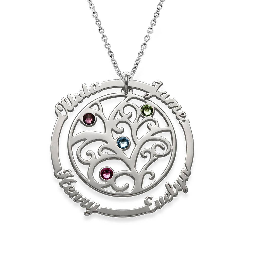 Birthstone Family Tree Necklace - My Everlasting Love Collection product photo