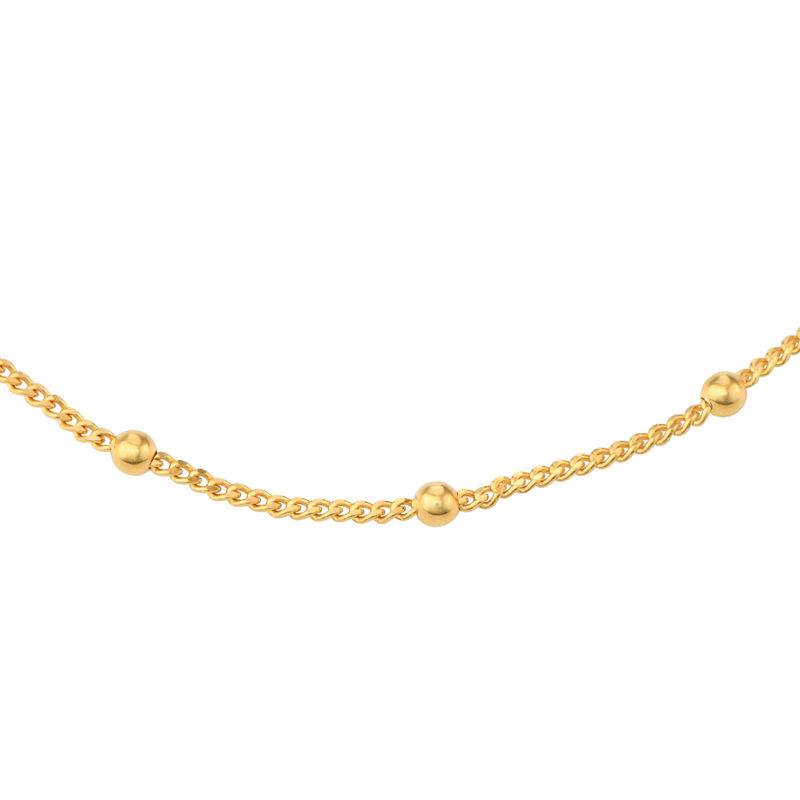 Bobble Chain in gold Plating-1 product photo