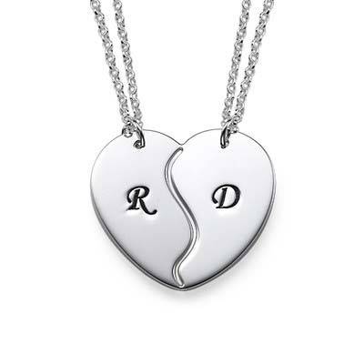 Sterling Silver Breakable Heart Necklaces product photo