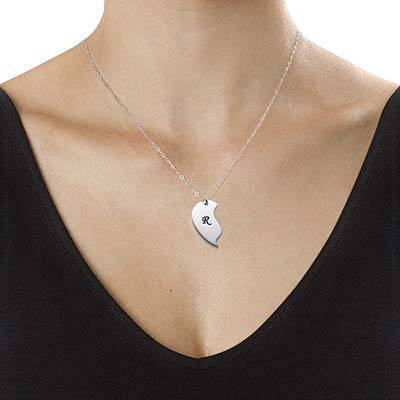 Sterling Silver Breakable Heart Necklaces-1 product photo