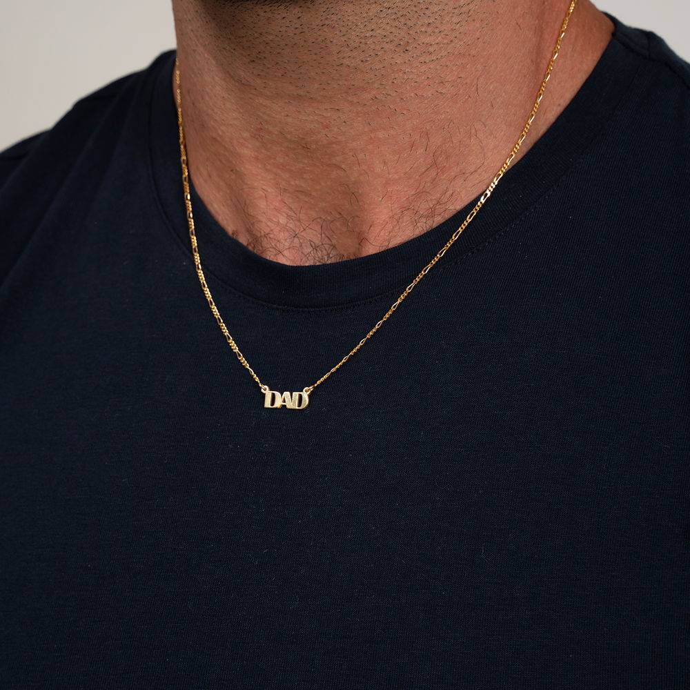 All Capital Name Necklace in Gold Plating product photo