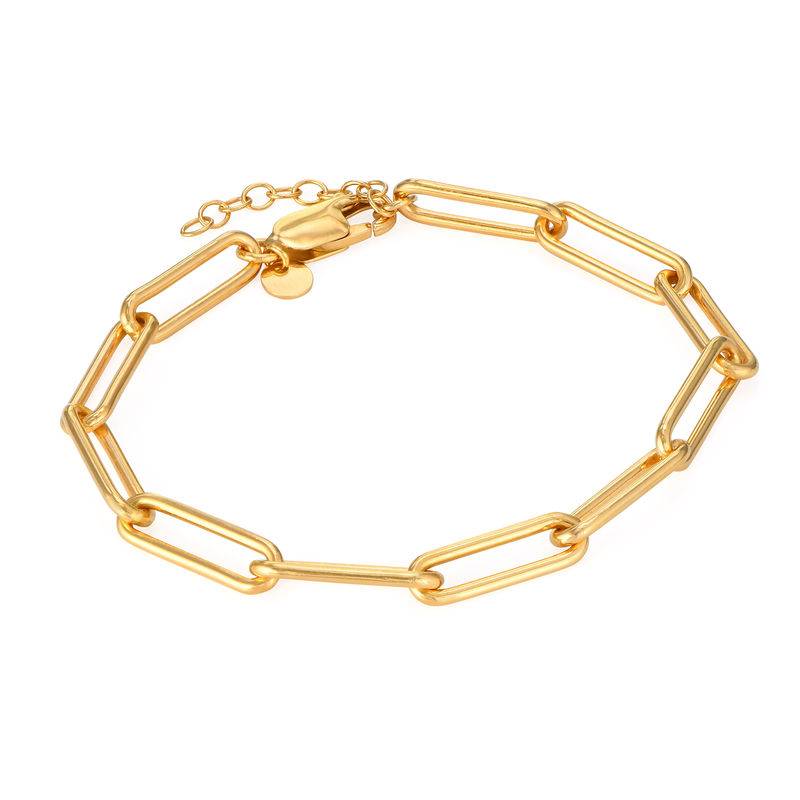 Chain Link Bracelet in 18K Gold Plating-1 product photo
