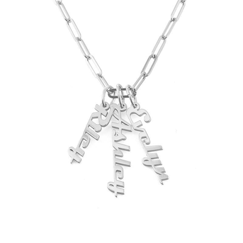 Chain Link Name Necklace in Sterling Silver product photo