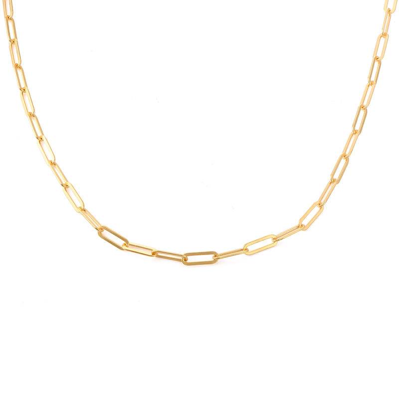 Chain Link Necklace in 18K Gold Plating product photo