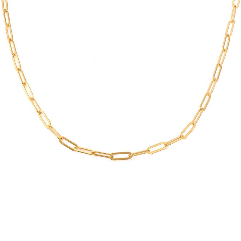 Chain Link Necklace in 18K Gold Vermeil-2 product photo