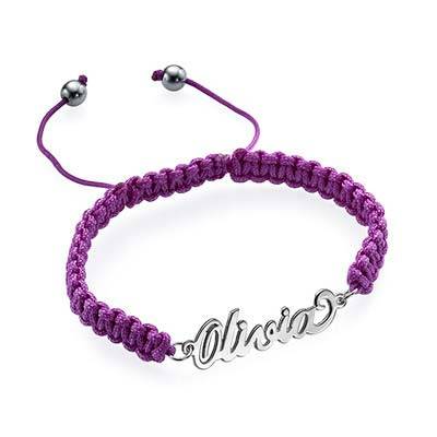 Cord Name Bracelet-1 product photo