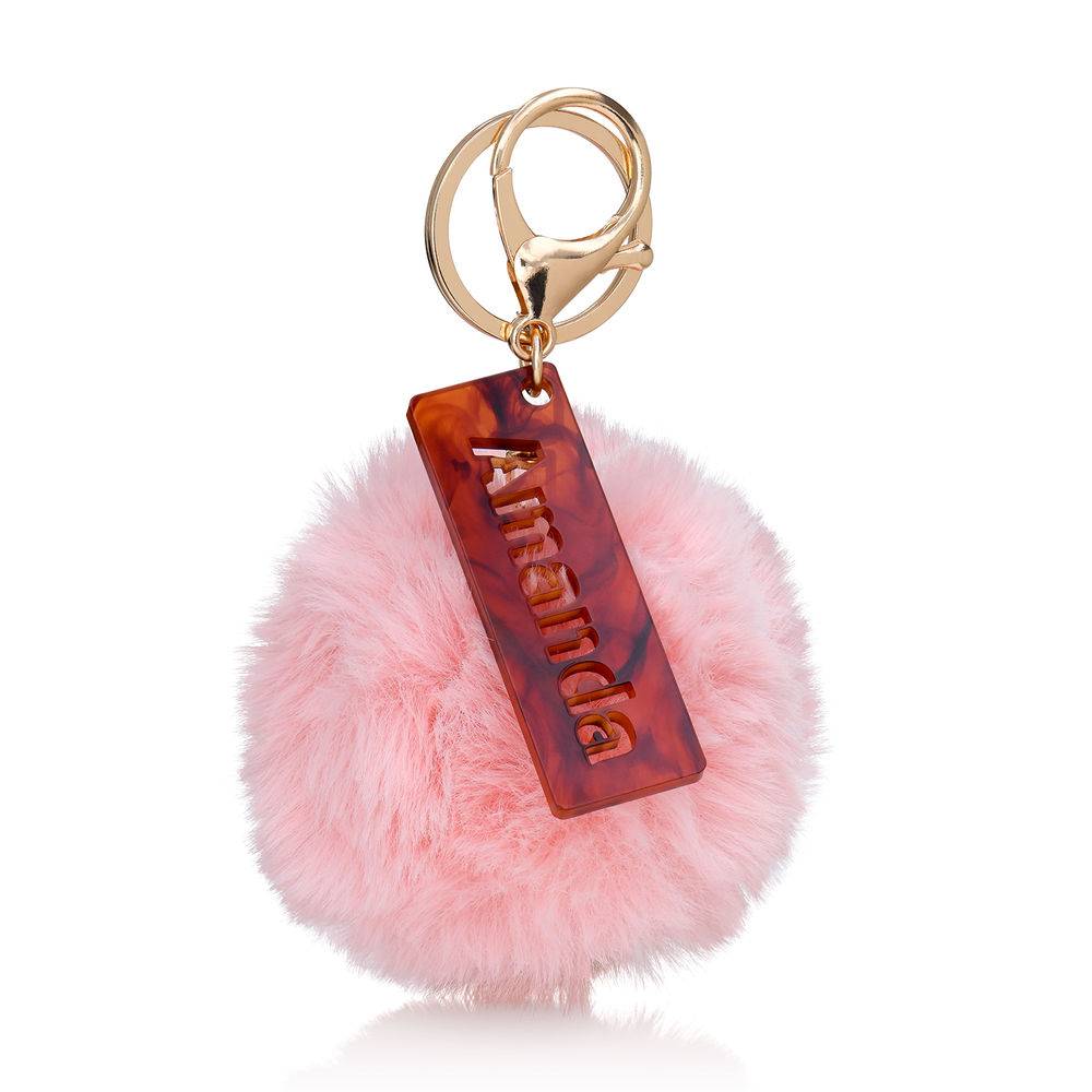 Custom Pom Pom Keychain & Bag Charm-3 product photo