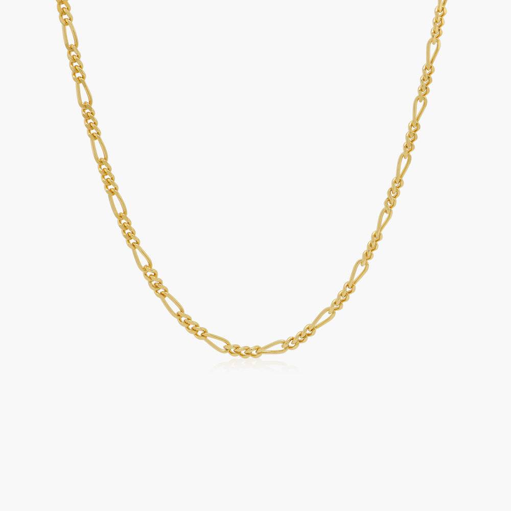 Figaro Chain Necklace - Gold Vermeil product photo