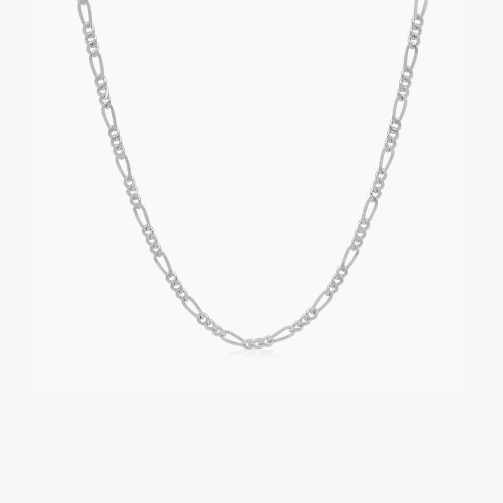 Figaro Chain Necklace in Sterling Silver product photo