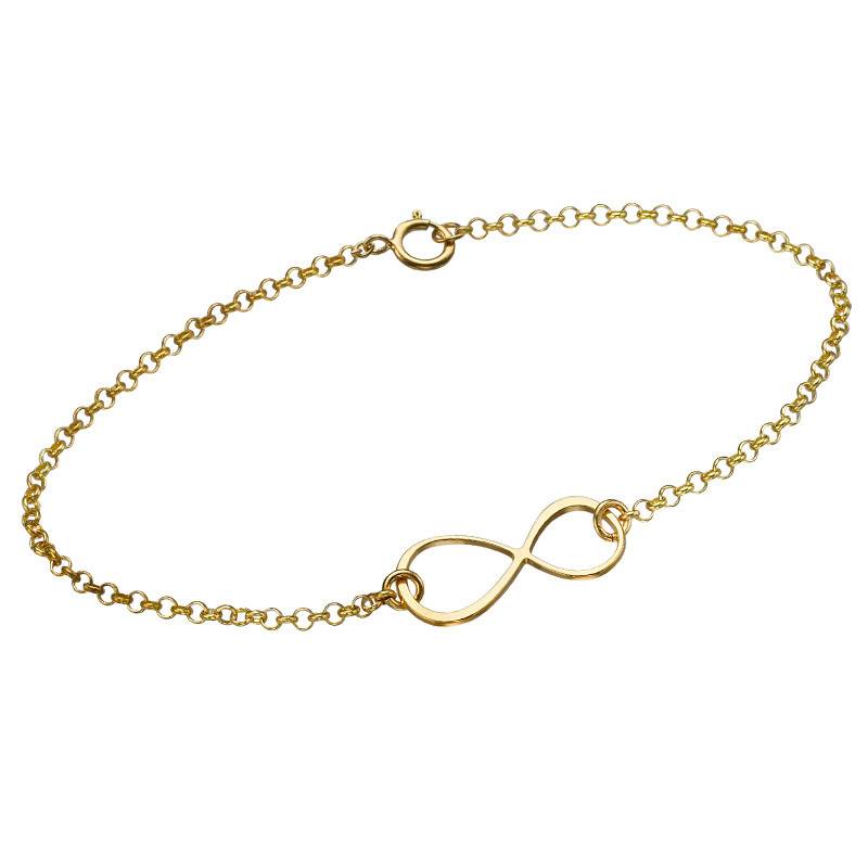 Gold Plated Eternity Bracelet-1 product photo