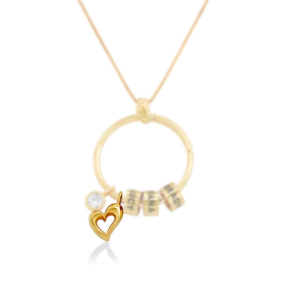 Heart Charm in Gold Plating for Linda Necklace-1 product photo