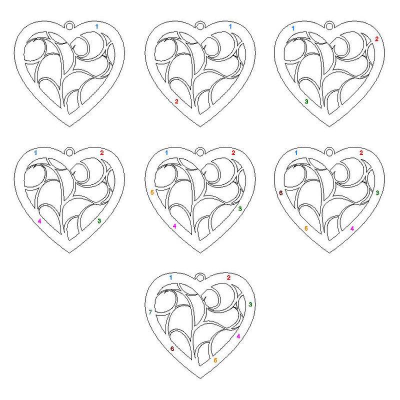 Heart Family Tree Necklace in Sterling Silver-5 product photo