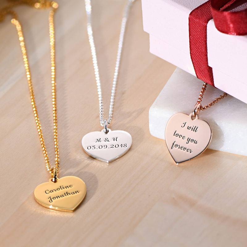 Heart Necklace in Gold Plating-1 product photo