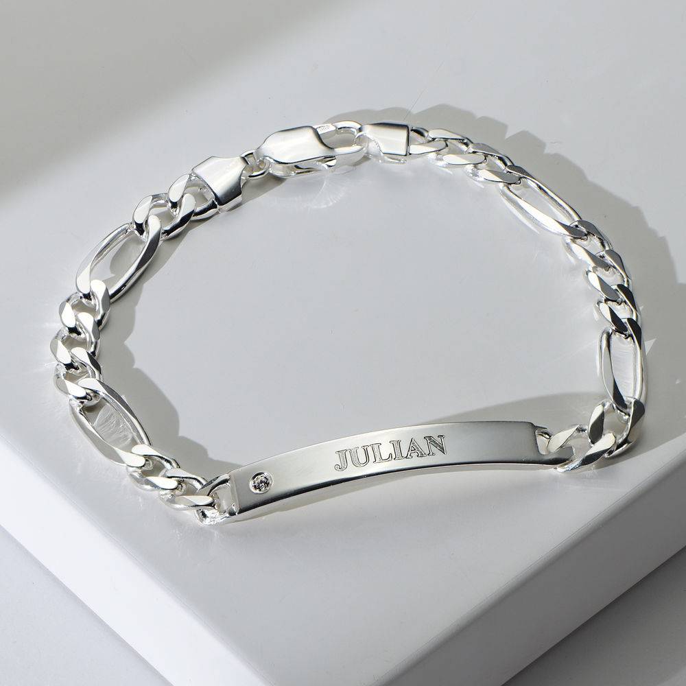 Couple Bracelet Thick Chain Dress Up Jewelry Hip Hop Letter Bracelet for  Party Banquet Prom - Silver | Catch.com.au
