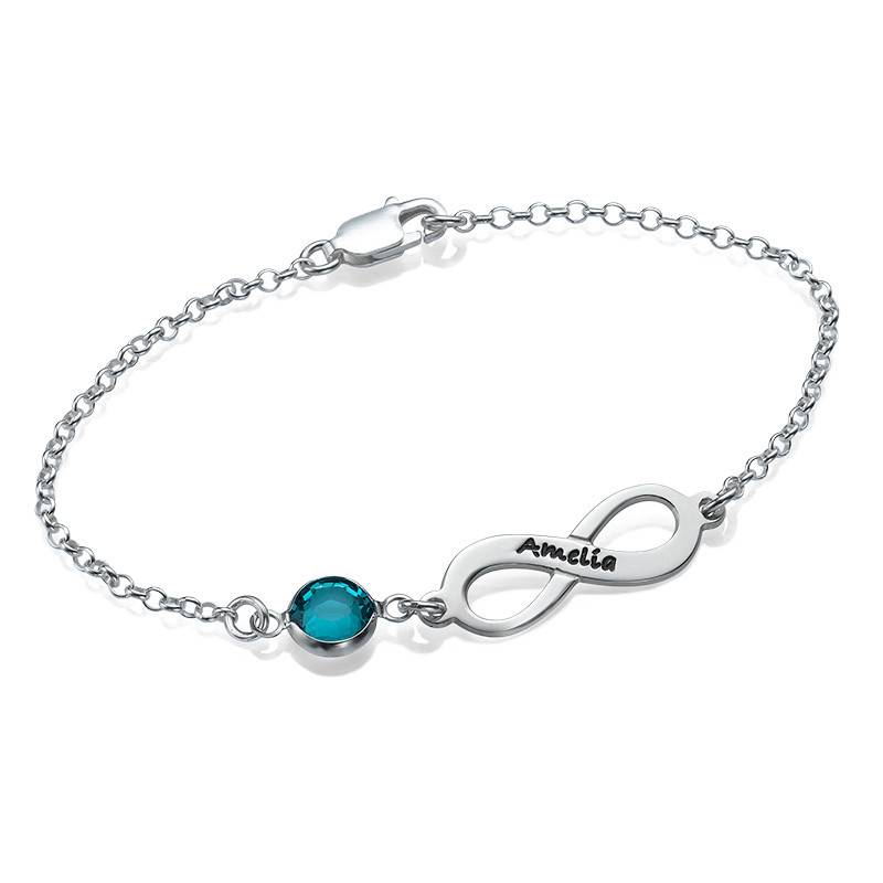 Infinity Birthstone Bracelet-4 product photo