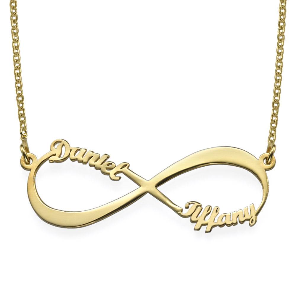 Infinity Name Necklace in Gold Plating-1 product photo