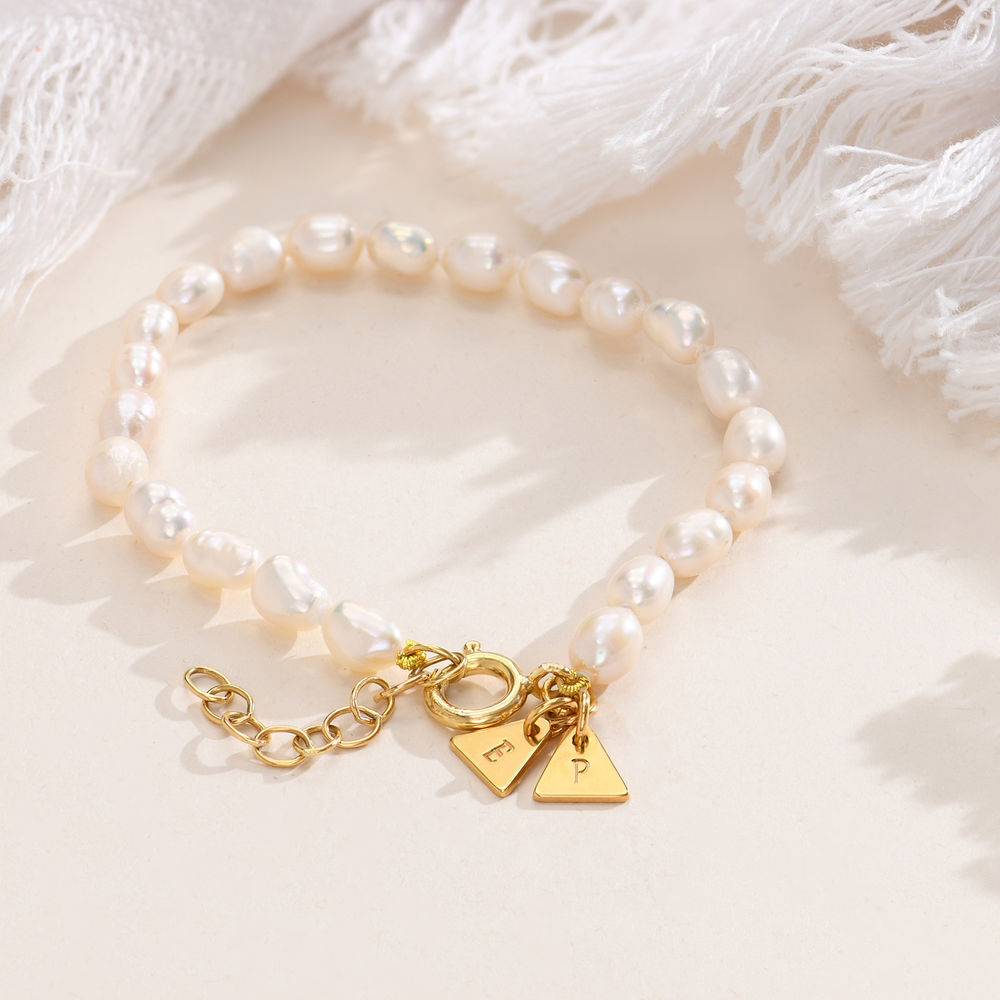Sasha Pearl Bracelet in Gold Plating product photo