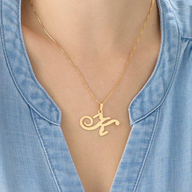 Initial Pendant in 18k Gold-Plating-3 product photo