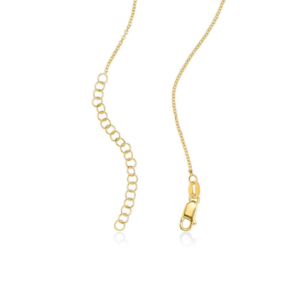 Claire Interlocking Hearts Necklace in 18k Gold Plating-4 product photo