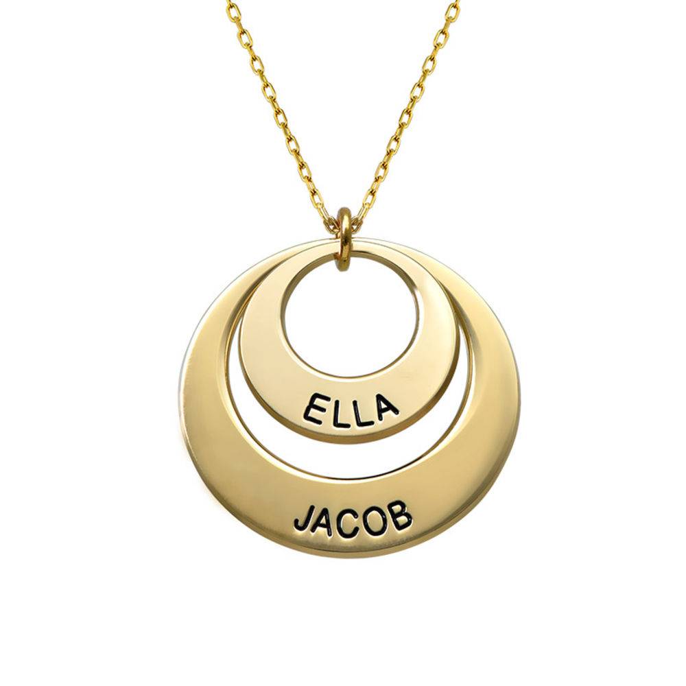 Jewelry for Moms - Disc Necklace in 10K Gold product photo