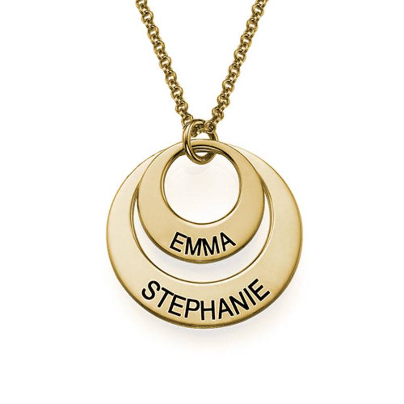 Jewelry for Moms - Disc Necklace in Gold Plating product photo