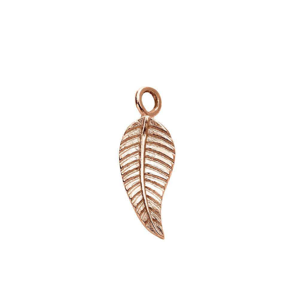 Extra Leaf Charm in Rose Gold Plating for Linda Necklace product photo