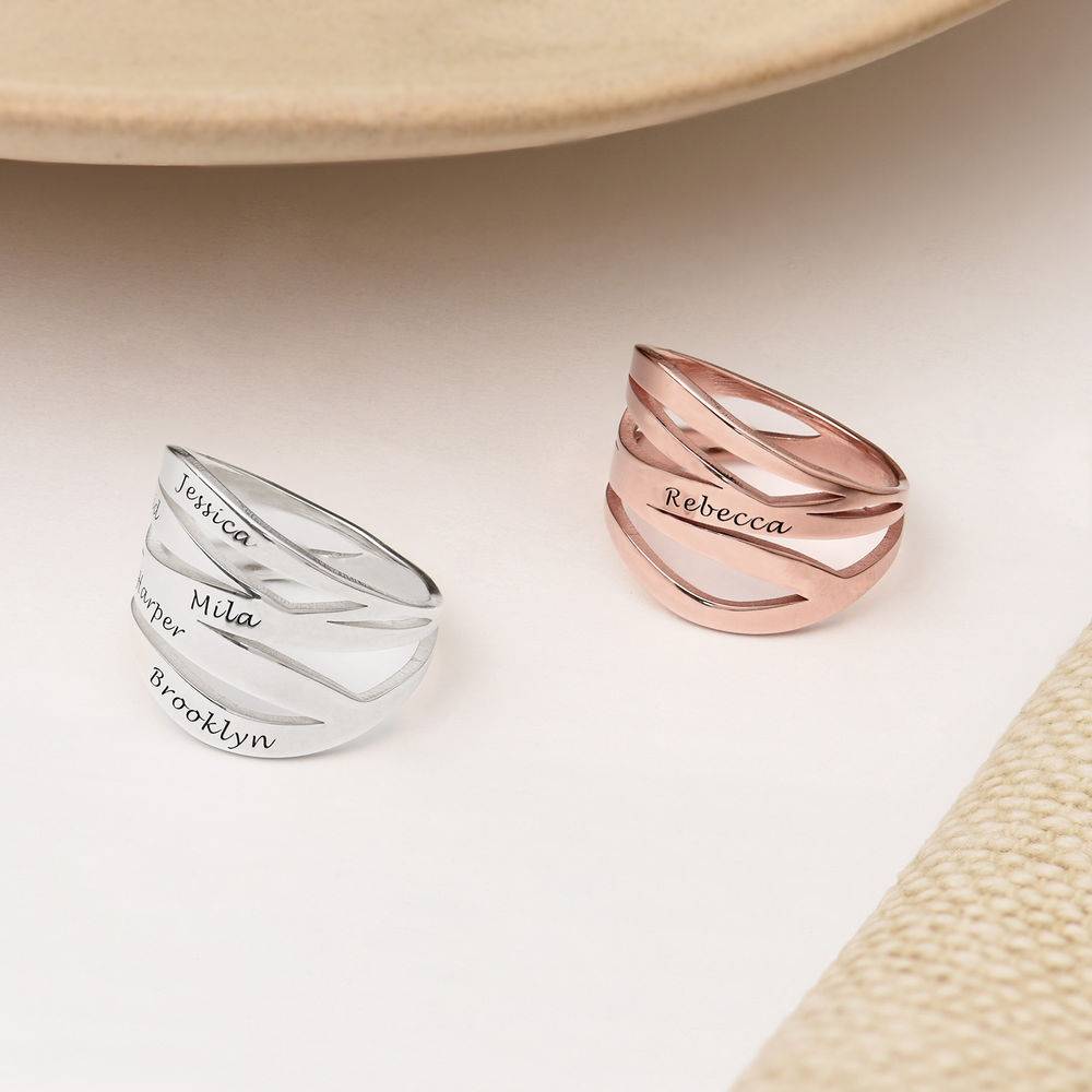 Margeaux Custom Ring in Rose Gold Plating-3 product photo