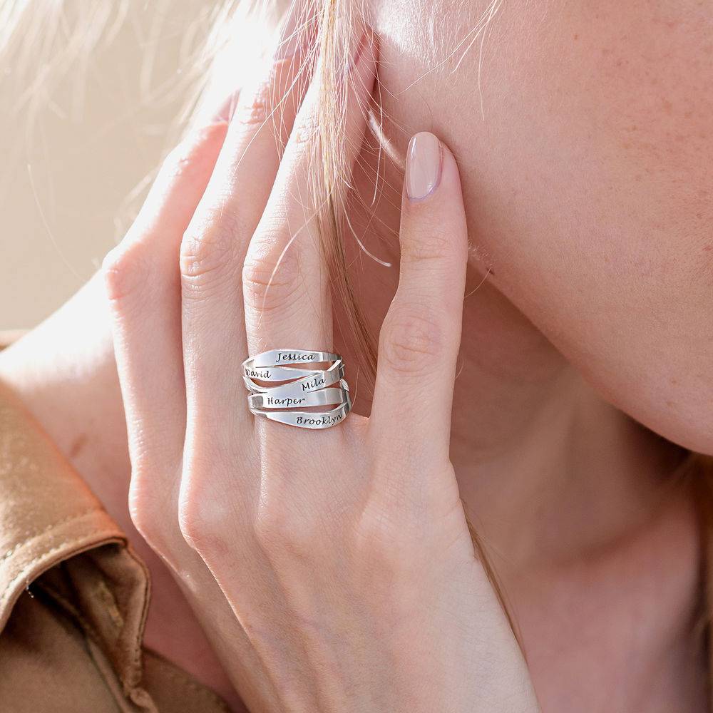 Margeaux Custom Ring in Sterling Silver-5 product photo