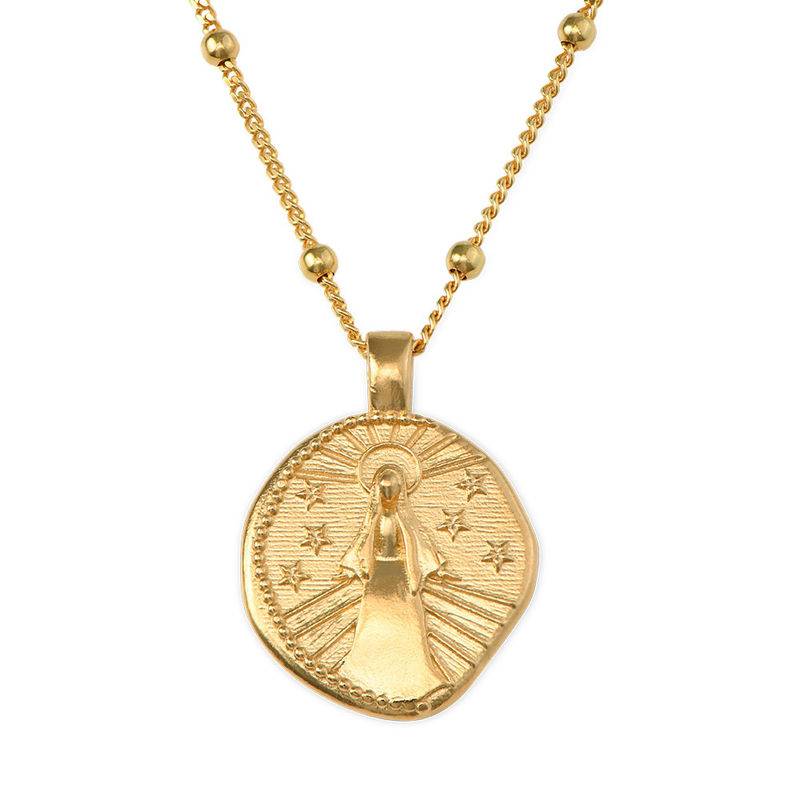 Mary Coin Necklace in Gold Plating-1 product photo