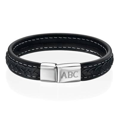 Mens Bracelet with Initials product photo
