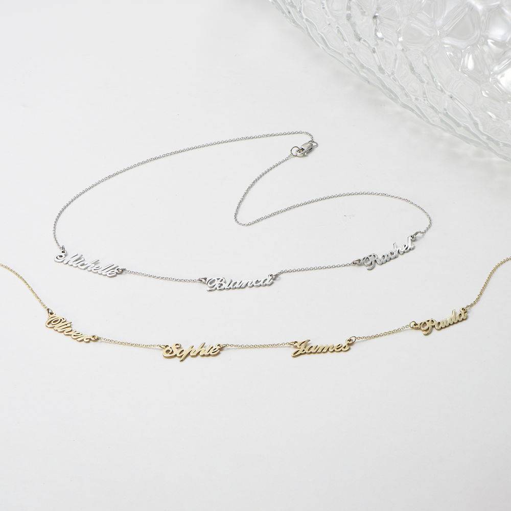 Heritage Multiple Name Necklace in 14k Yellow Gold product photo