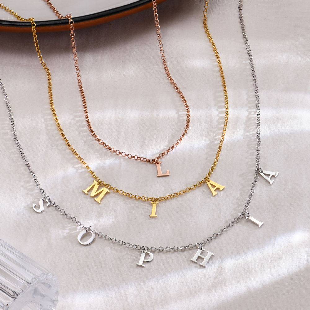 Name Choker in 18K Gold Plating-3 product photo