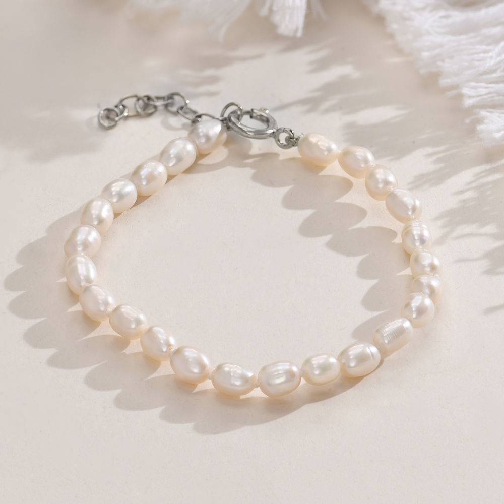 Alaska Pearl Bracelet with Sterling Silver Clasp-2 product photo