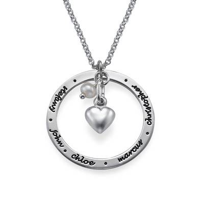 Silver Personalized Mothers Jewelry-1 product photo