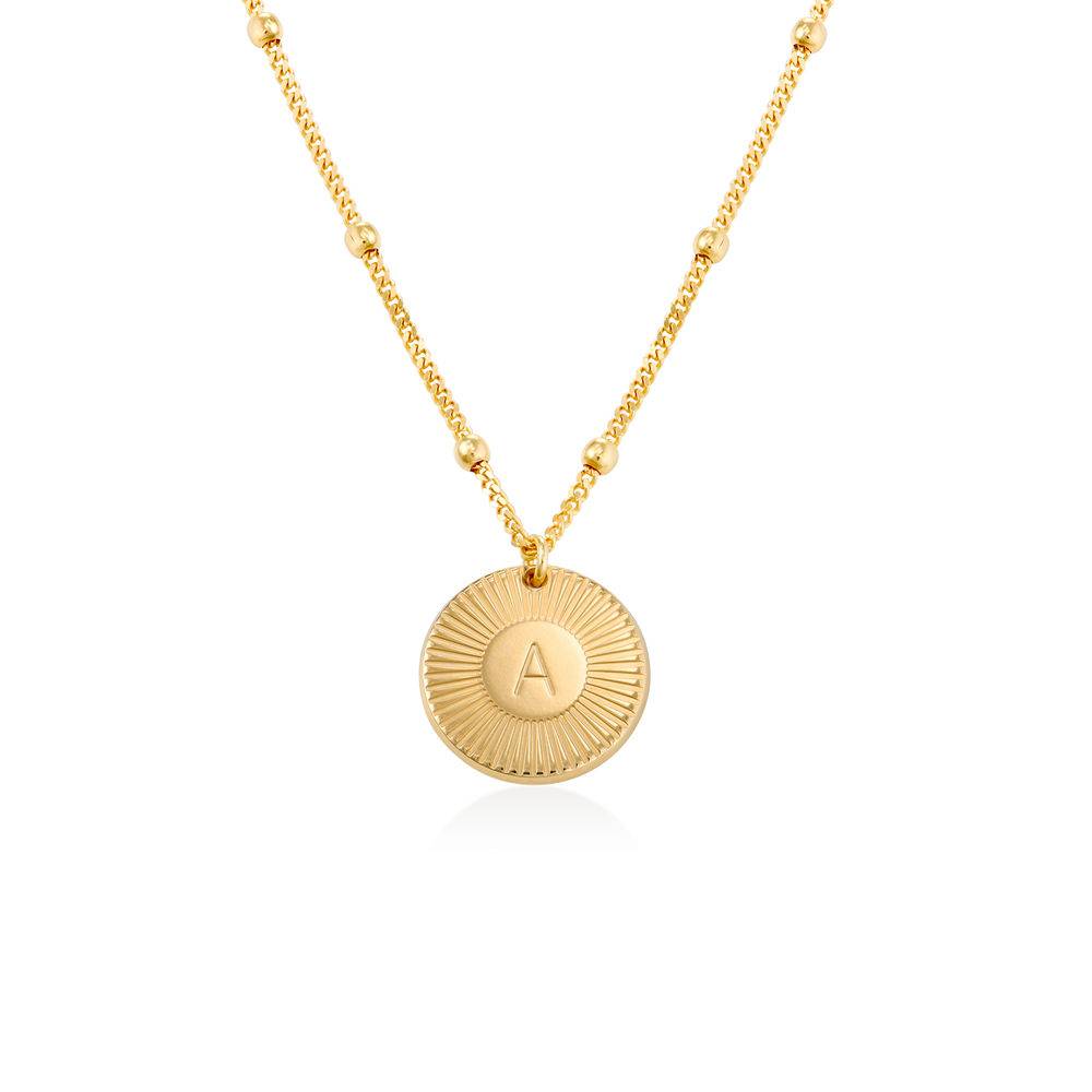 Rayos Initial Necklace in 18K Gold Plating product photo